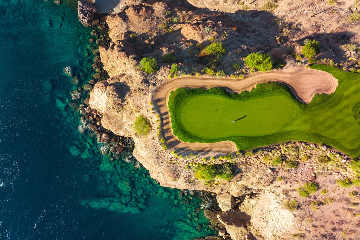 tpc danzante bay mexico loreto golf resort course review interview 17 signature hole hypecourses winter vacation retreat