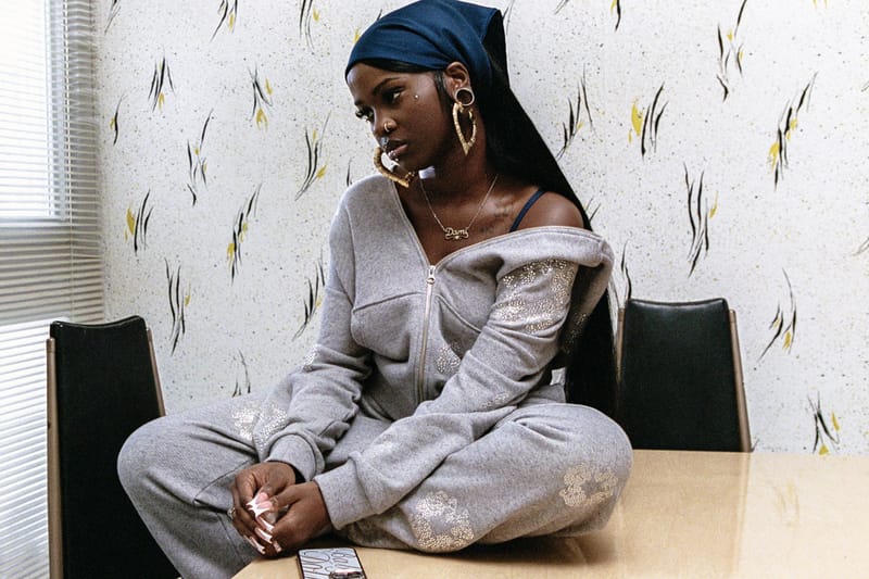 Denim Tears Drops SWAROVSKI Encrusted Sweats