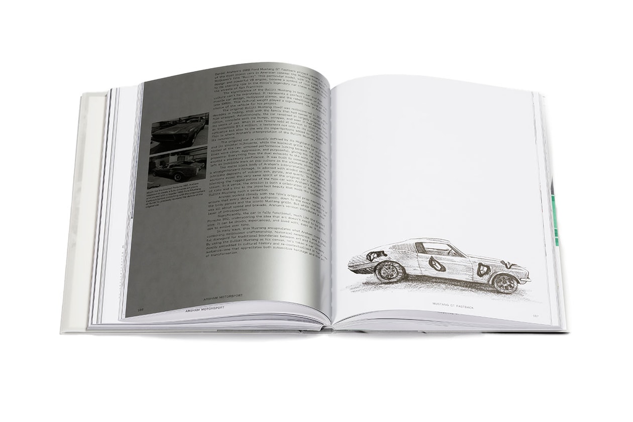 ERG x Daniel Arsham Arsham Motorsport Book Release Info