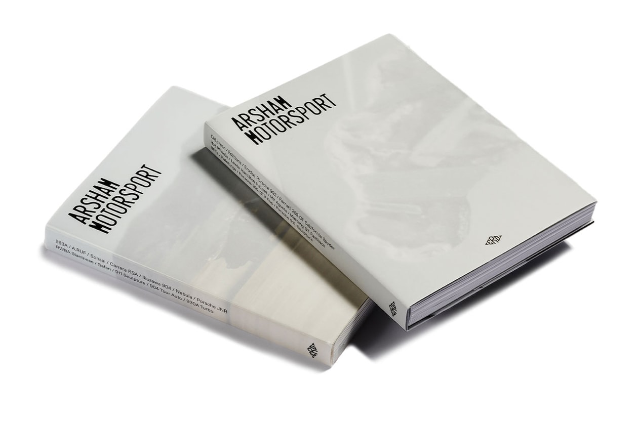 ERG x Daniel Arsham Arsham Motorsport Book Release Info