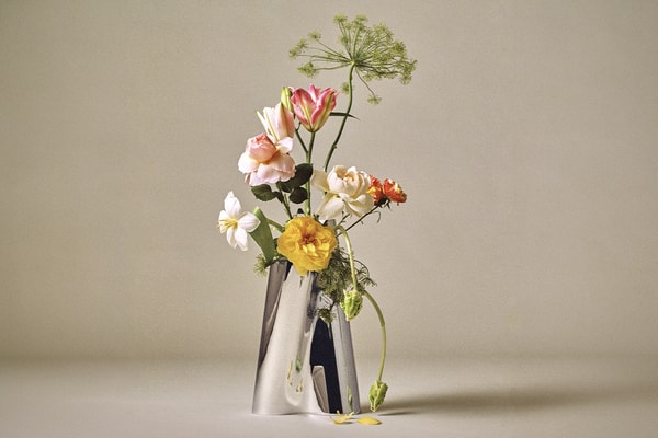 Georg Jensen New Lituus Collection Info design vase Anne Boysen