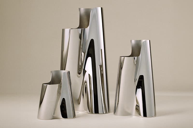 Georg Jensen New Lituus Collection Info design vase Anne Boysen