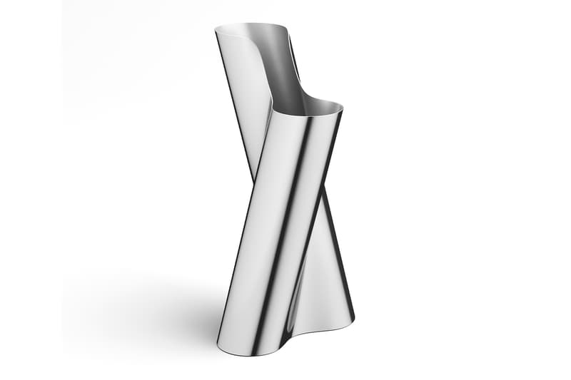 Georg Jensen New Lituus Collection Info design vase Anne Boysen