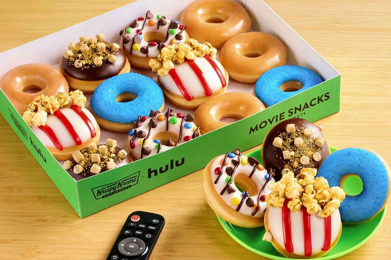 Krispy Kreme x Hulu Movie Snacks Doughnuts Info