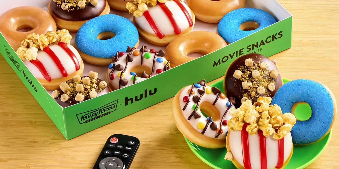 Krispy Kreme and Hulu Introduce Movie Snacks-Inspired Doughnuts