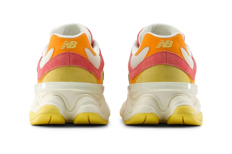 New Balance 9060 "Fluorescent" Release Info Pink/Orange-Yellow U9060FLO summer 2025