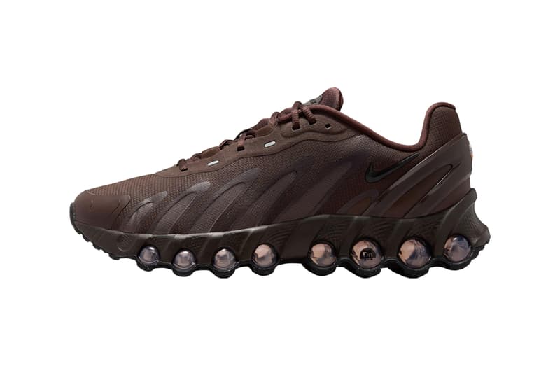 Nike Air Max DN8 "Triple Brown" FQ7860-203 Release Info monochromatic futuristic sneaker shoe swoosh air max day