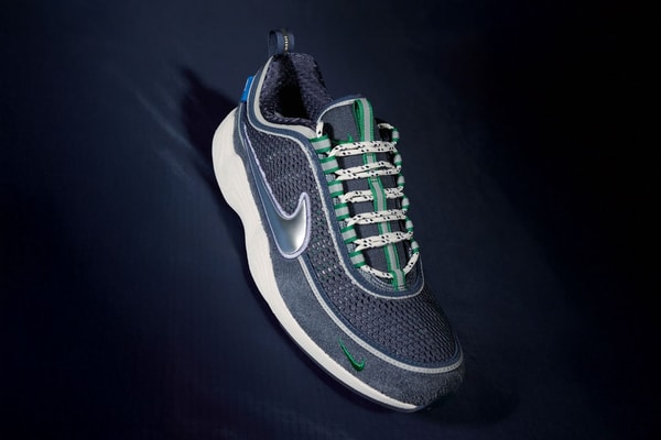Undefeated x Nike Air Zoom Spiridon “Thunder Blue” HV4847-400 Release Info collaboration sneaker