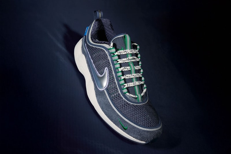 Undefeated x Nike Air Zoom Spiridon “Thunder Blue” HV4847-400 Release Info collaboration sneaker