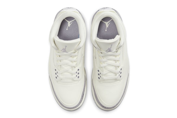 Air Jordan 3 Sail/Metallic Silver CK9246-100 Info release date store list buying guide photos price