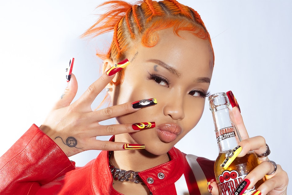 See How Celebrity Nail Artist Coca Michelle Creates An Exclusive Desperados-Inspired Vibe Nail Set
