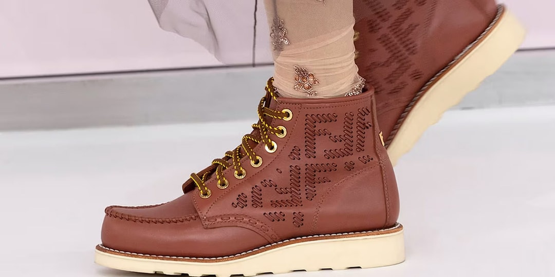 Fendi Releases Releases Its Red Wing Leather Booties