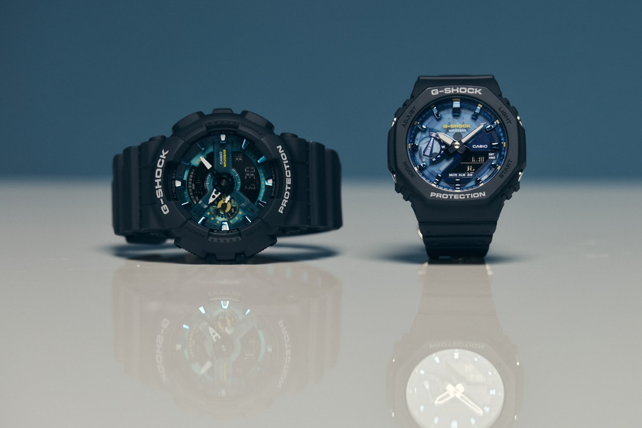 G-SHOCK Oasis Theme GA-2100AS-5A GA-2100AS-2A GA-110AS-2A GA-110AS-5A 