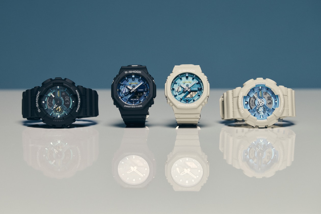 G-SHOCK Oasis Theme GA-2100AS-5A GA-2100AS-2A GA-110AS-2A GA-110AS-5A 