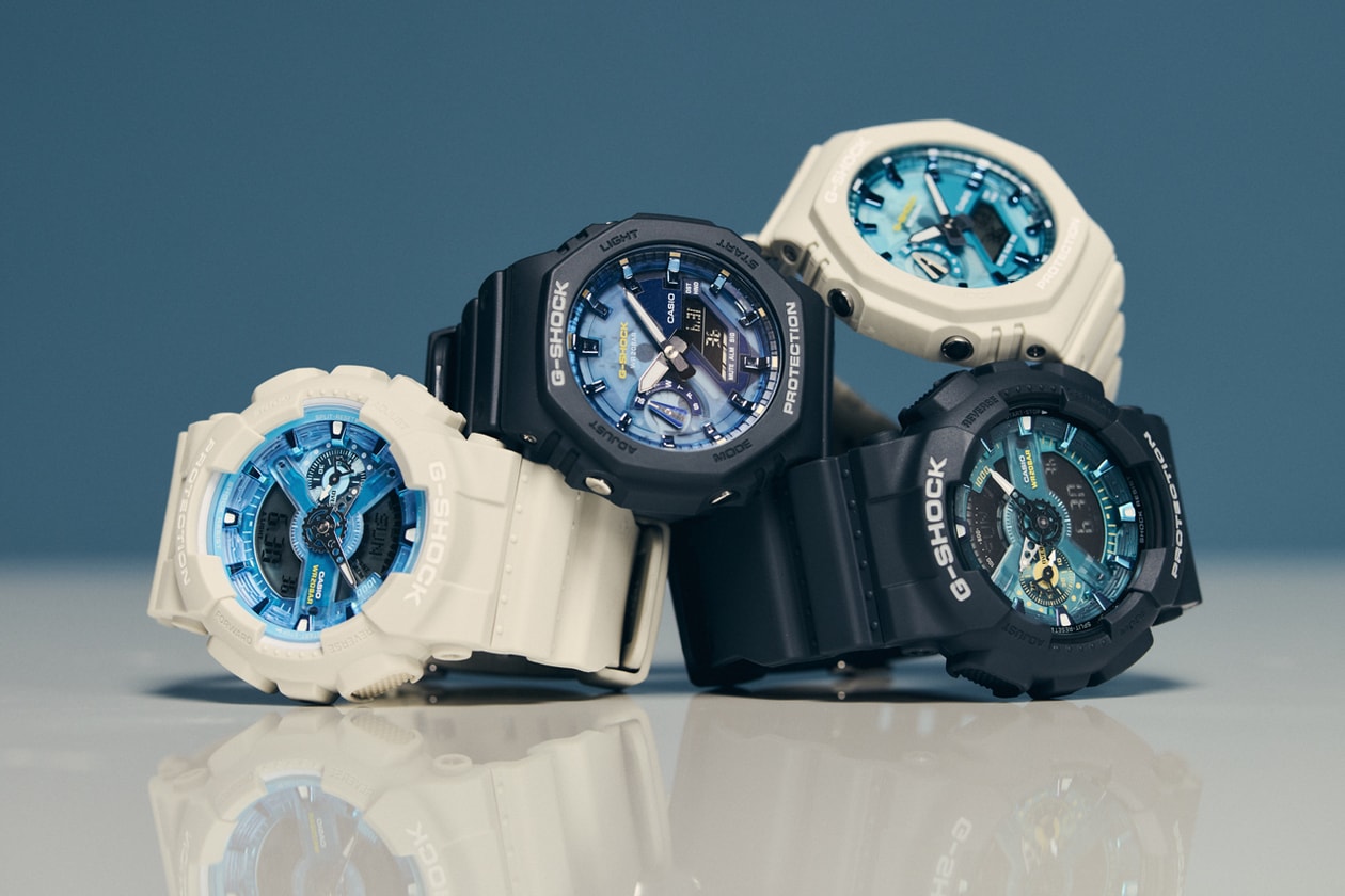 G-SHOCK Oasis Theme GA-2100AS-5A GA-2100AS-2A GA-110AS-2A GA-110AS-5A 