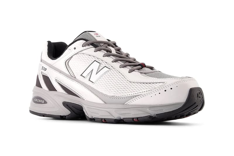 New Balance 509 "White/Grey" U509BG Release Info white grey dad shoes y2k