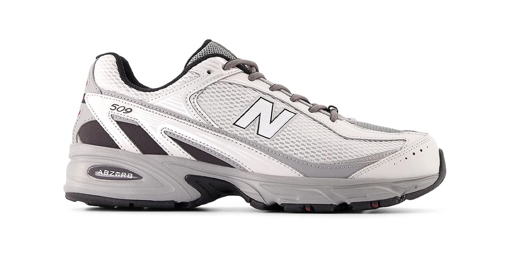 Official Look at the New Balance 509 "White/Grey"
