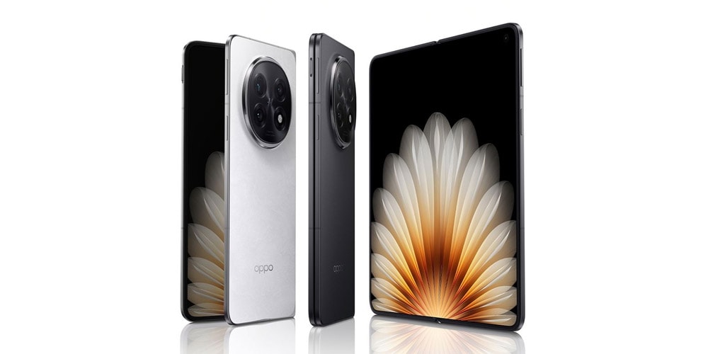 Oppo Найти N5 Breeks Records как самый тонкий складной телефон в мире