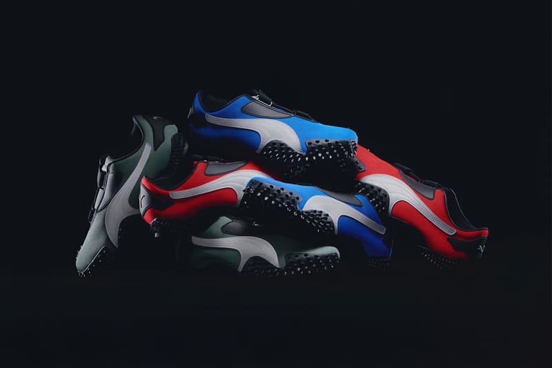 PUMA Mostro OG “Team Royal” “Green Moon” “All Time Red” 397330-03 397330-09 397330-05 Release Info