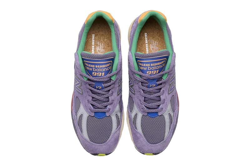 Salehe Bembury New Balance 991v2 Purple U991SB2 Release date info store list buying guide photos price 