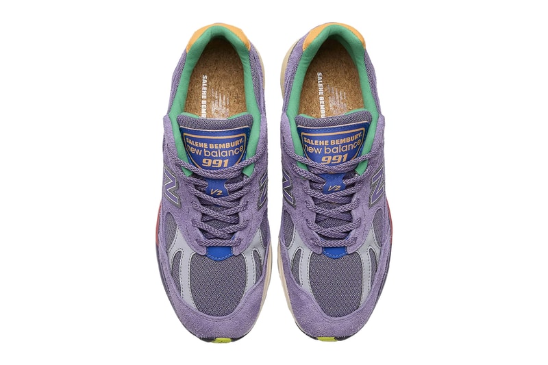Salehe Bembury New Balance 991v2 Purple U991SB2 Release date info store list buying guide photos price 