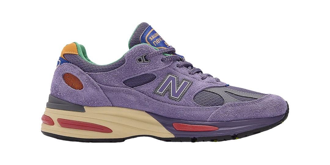 Official Images of Salehe Bembury's New Balance 991v2 “Colors Be The Palette”