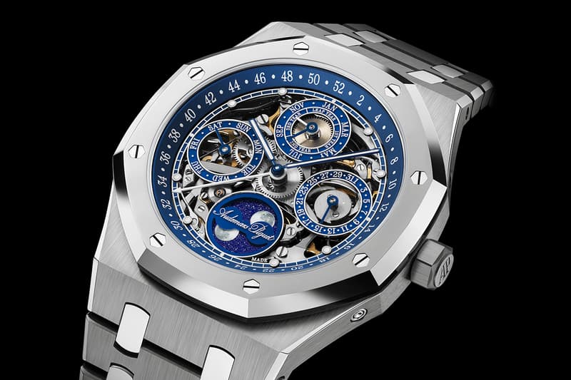 Audemars Piguet Spring Novelties Code 11.59 Perpetual Calendar Royal Oak Perpetual Calendar Openworked Code 11.59 by Audemars Piguet Flying Tourbillon 38mm Release Info