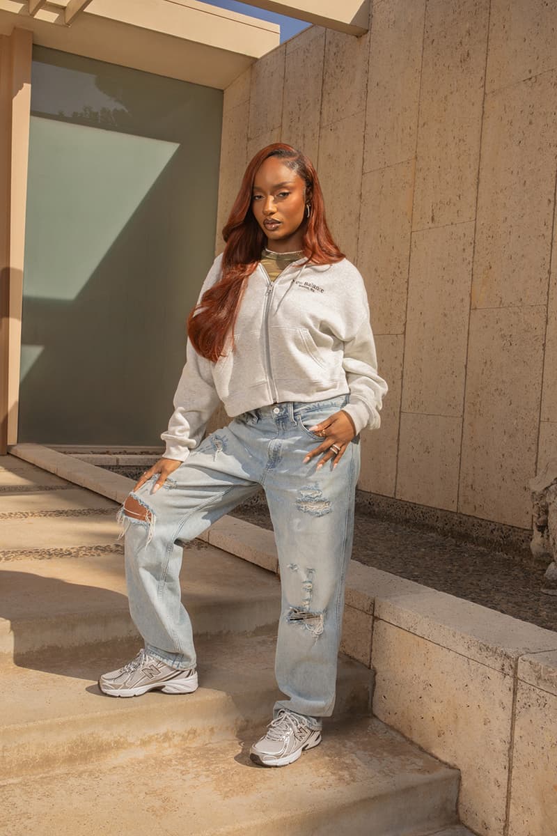 jd sports new balance 740 sneaker footwear streetwear sneakers collaboration partnership ayra starr colorways launch event london exclusive
