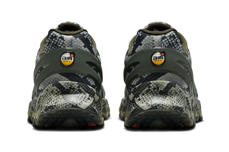 Nike Air Max DN8 “Snakeskin” Release Info First Look Dynamic Air midsole Swoosh snake print pattern HV8476-300