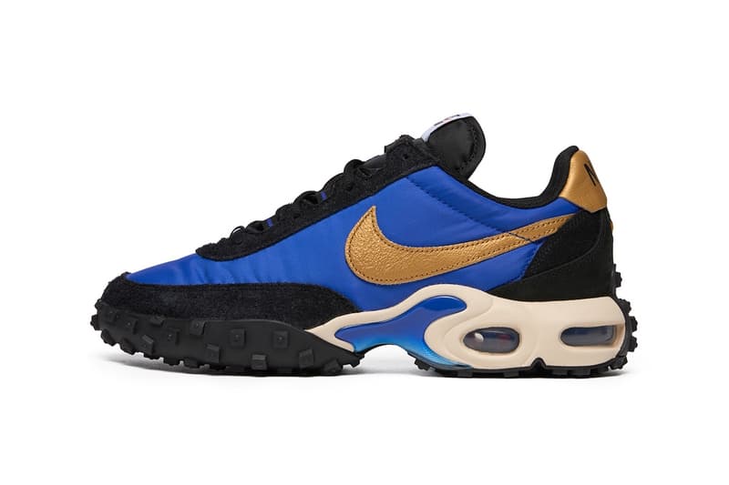 Nike Air Max Waffle “Hyper Blue/Metallic Gold” FV6946-400 Release Info