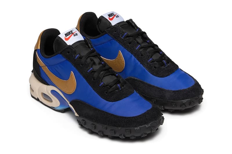 Nike Air Max Waffle “Hyper Blue/Metallic Gold” FV6946-400 Release Info