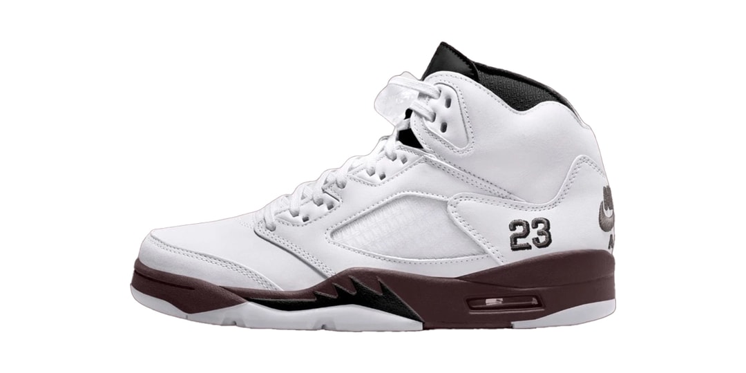 Сначала посмотрите на A Ma Maniére x Air Jordan 5 “фиолетовая руда”