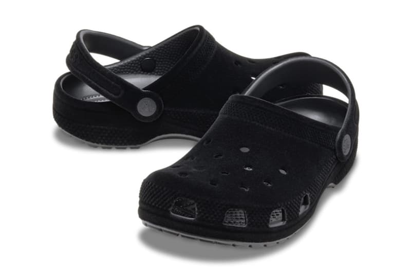 Crocs Drops "Velvet Pack" Classic Clogs black maroon 211878-6XH 211877-001 smooth softer