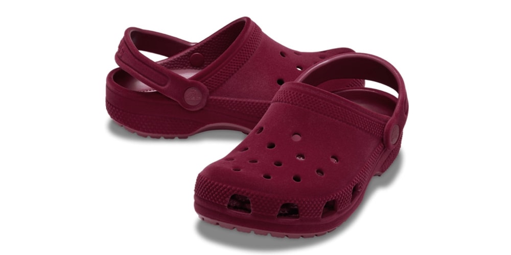 Crocs Drops "Velvet Pack" of Classic Clogs
