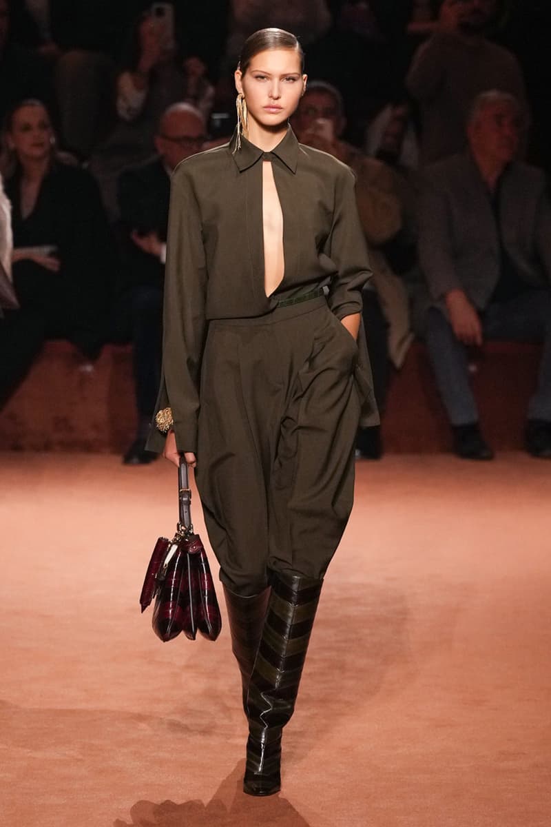 fendi fall winter 2025 runway collection Silvia Venturini Fendi