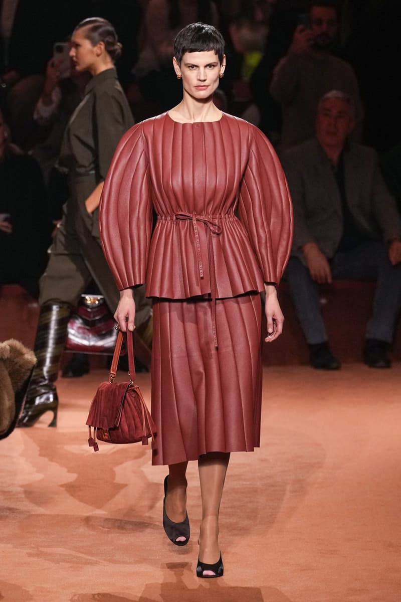 fendi fall winter 2025 runway collection Silvia Venturini Fendi