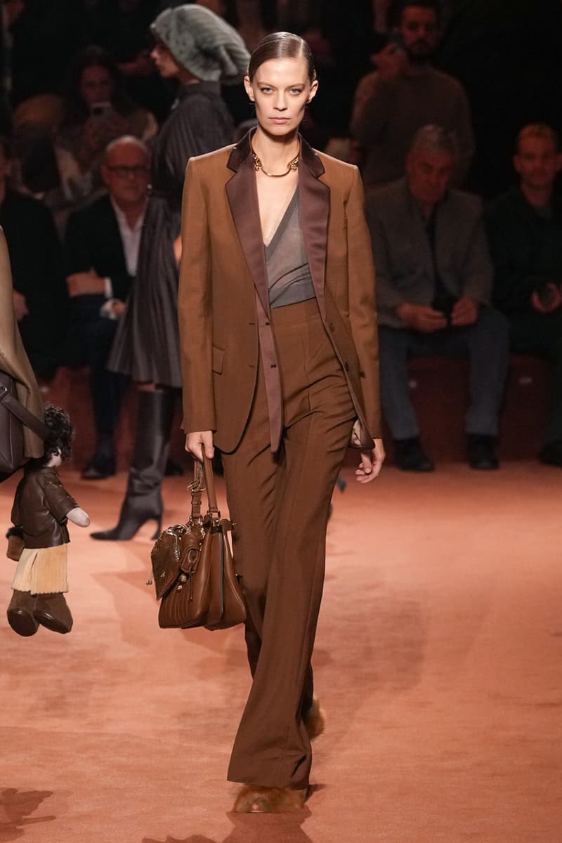 fendi fall winter 2025 runway collection Silvia Venturini Fendi