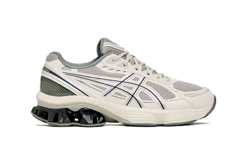 Lapstone & Hammer x ASICS GEL-QUANTUM KINETIC FLUENT “White/Seal Gray”  Release Info