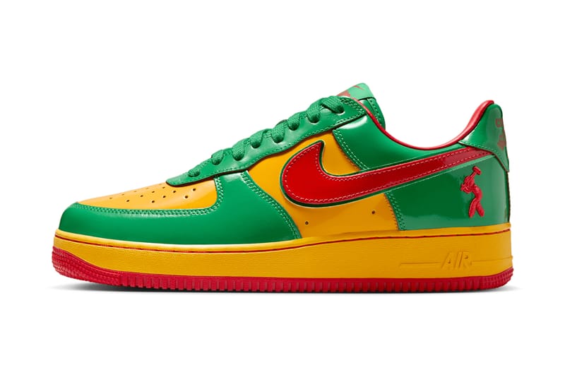 Official Look at the Lil Yachty x Nike Air Force 1 Low "Lucky Green"