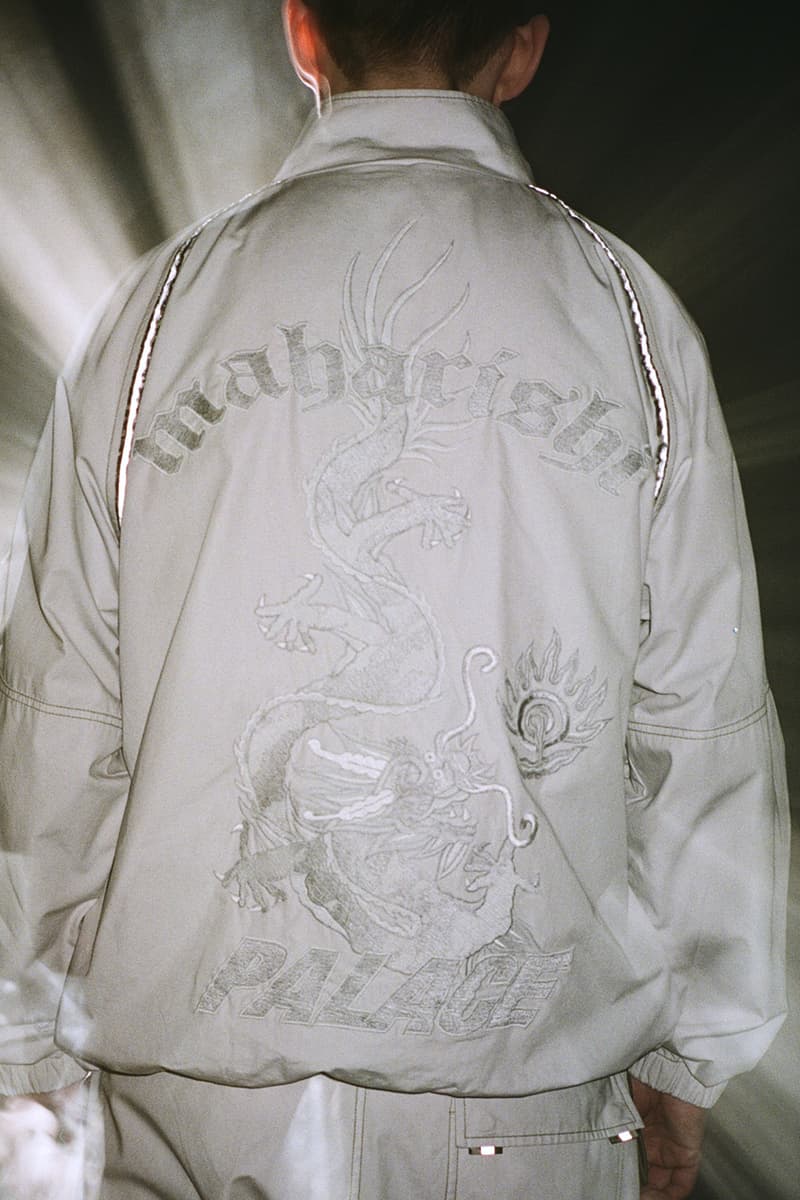 palace Maharishi exclusive collaboration release date information