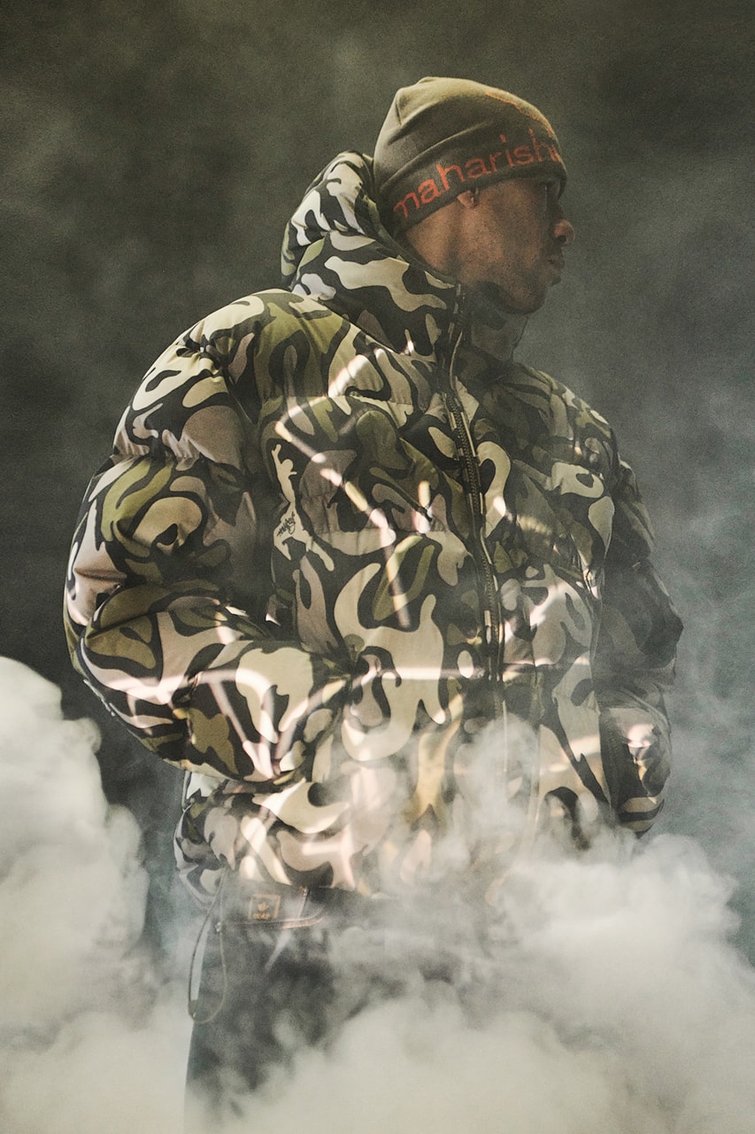 palace Maharishi exclusive collaboration release date information