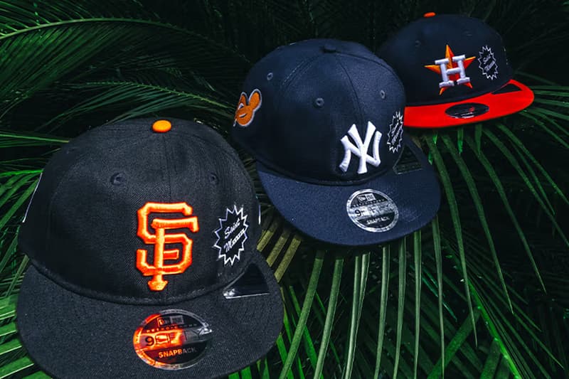 SAINT Mxxxxxx New Era MLB colllaboration cap Collection Release Info