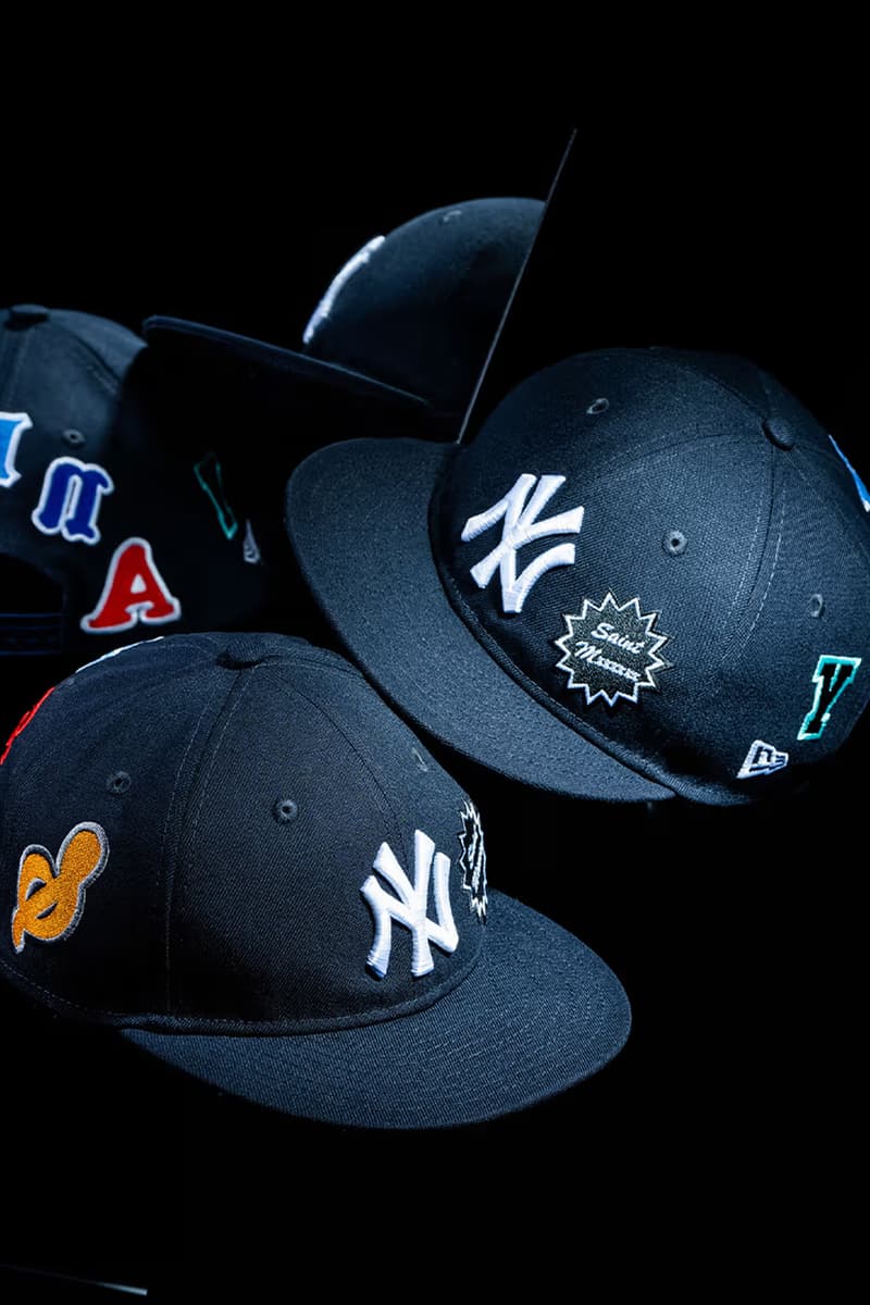 SAINT Mxxxxxx New Era MLB colllaboration cap Collection Release Info