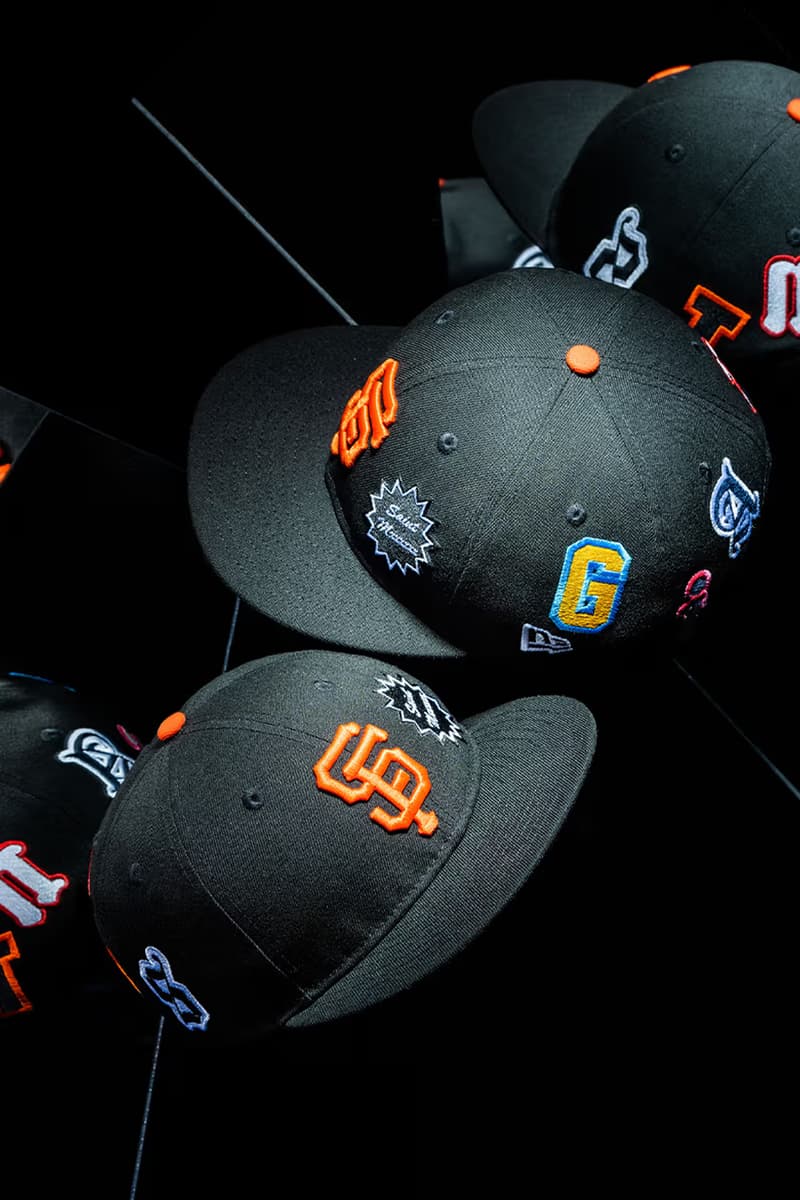 SAINT Mxxxxxx New Era MLB colllaboration cap Collection Release Info