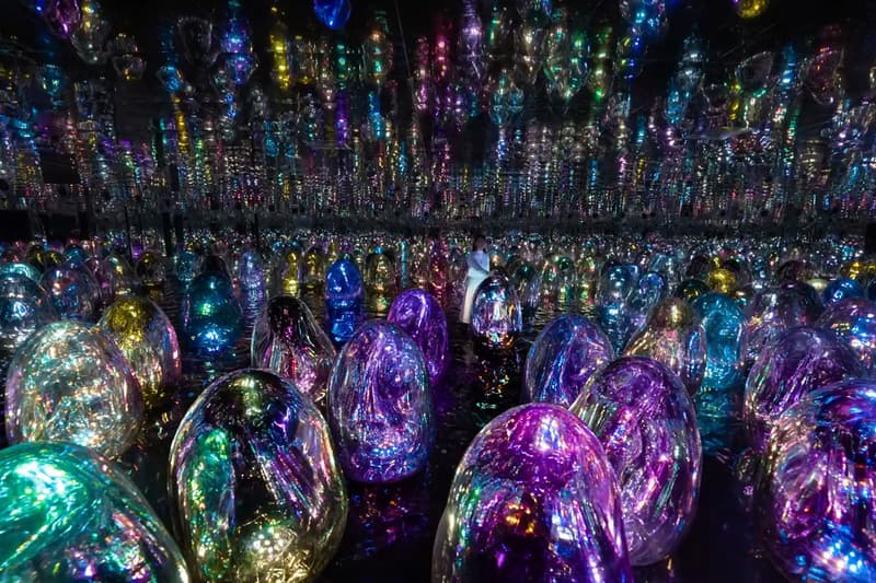 teamLab Phenomena Abu Dhabi Saadiyat Cultural District Opening Info "Levitation Void" "Massless Suns and Dark Suns"