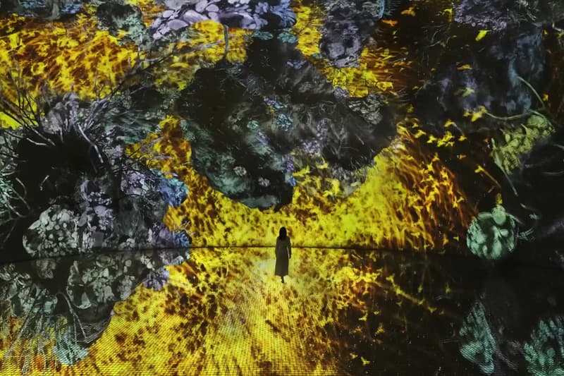 teamLab Phenomena Abu Dhabi Saadiyat Cultural District Opening Info "Levitation Void" "Massless Suns and Dark Suns"