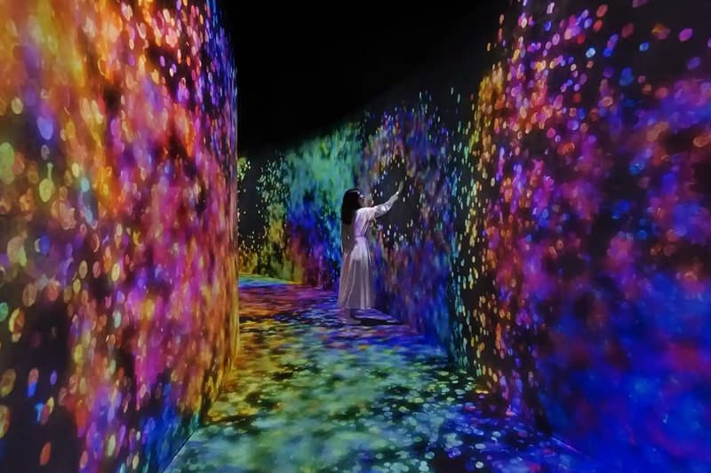 teamLab Phenomena Abu Dhabi Saadiyat Cultural District Opening Info "Levitation Void" "Massless Suns and Dark Suns"