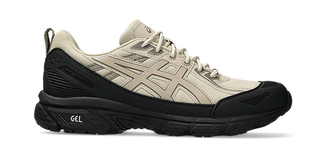 ASICS' GEL-VENTURE 6 SHIELD Surfaces in "Black/Feather Grey"