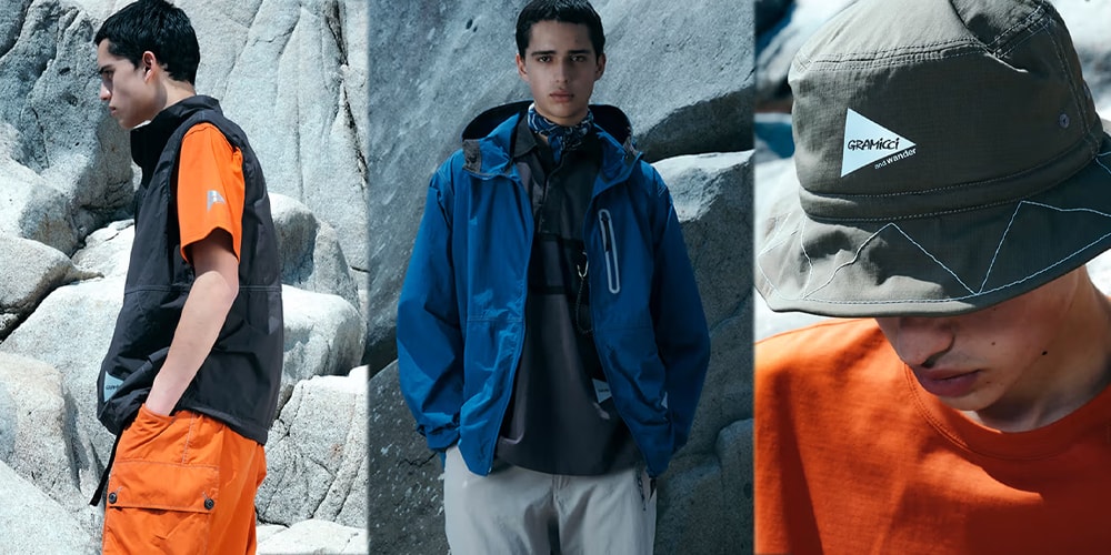 Gramicci x and wander Reveal Third Outdoor-Focused Collaboration