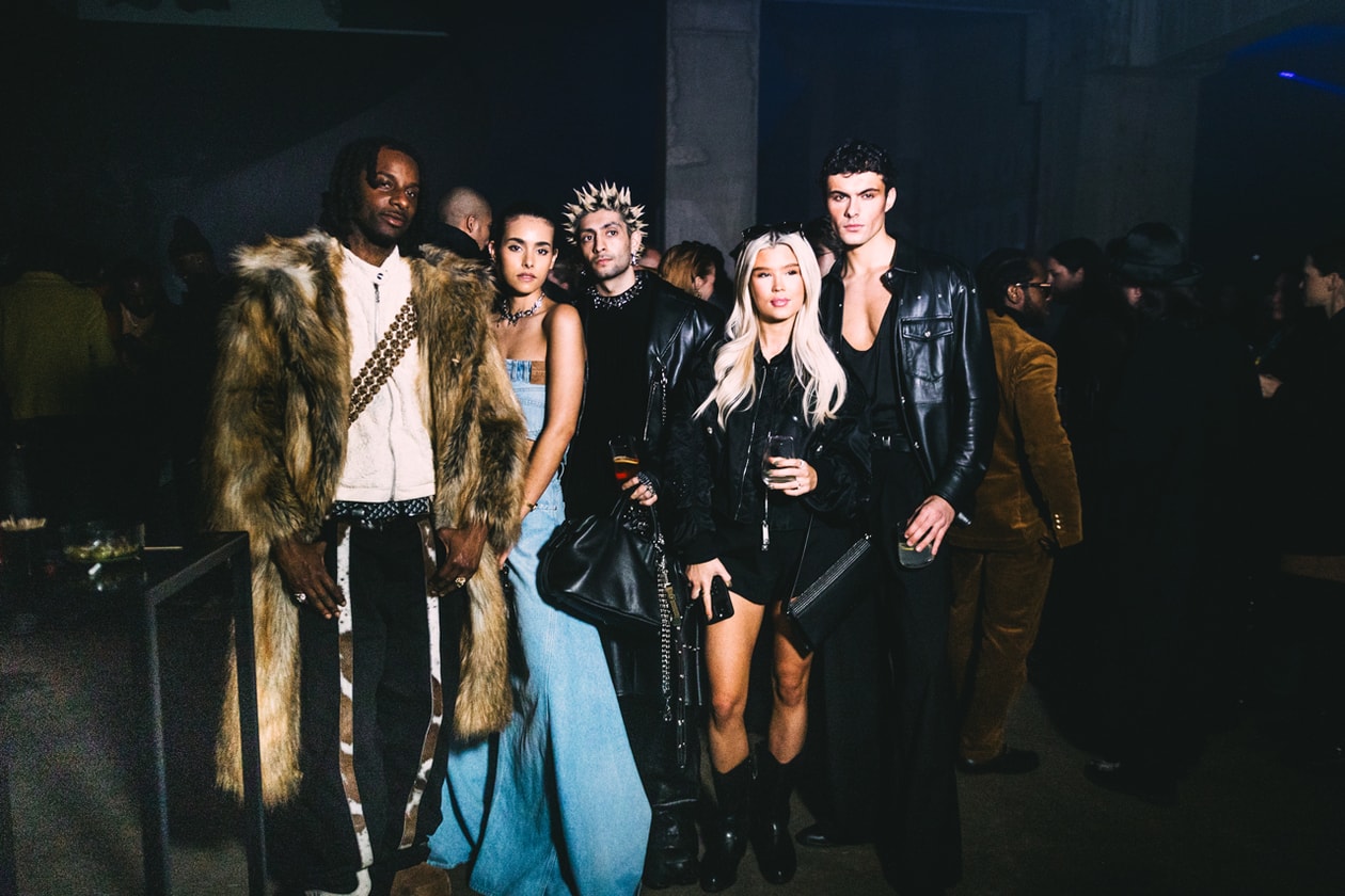 john richmond fall winter 2025 event party tate modern tanks london rock n roll punk jamie morgan fashion week tiffany calver icykof keyrah 